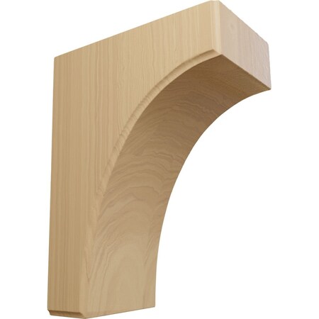 Ekena Millwork 3 1/2"W x 6"D x 8"H Clarksville Bracket, Cherry BKTW04X06X08CVCH